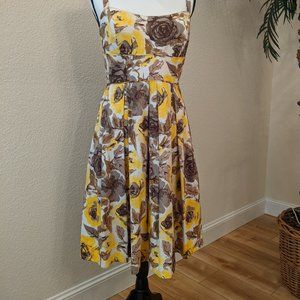 Maggy London Floral Sun Dress